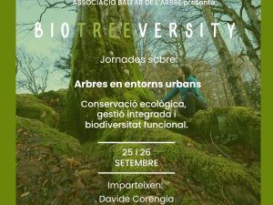 BIOTREEVERSITY. Jornadas sobre Árboles en entornos urbanos. 25 y 26 de septiembre