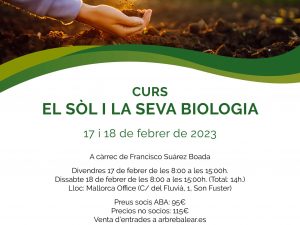 EL SÒL I LA SEVA BIOLOGIA