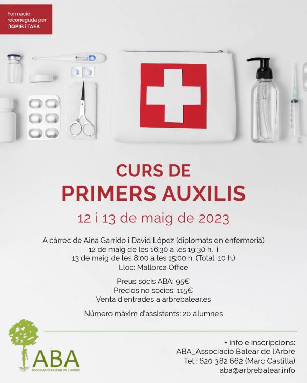 CURS DE PRIMERS AUXILIS