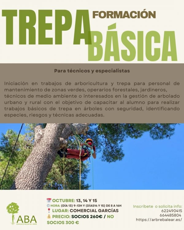 FORMACIÓ TREPA BÀSICA. Octobre 13, 14 i 15