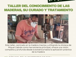 TALLER DEL CONEIXEMENT DE LES FUSTES, EL SEU CURAT I TRACTAMENT